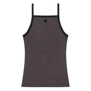 Courreges Women Contrast Tank Top